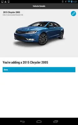 CHRYSLER android App screenshot 0