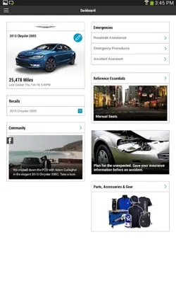 CHRYSLER android App screenshot 13