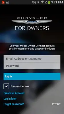 CHRYSLER android App screenshot 20