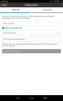CHRYSLER android App screenshot 6